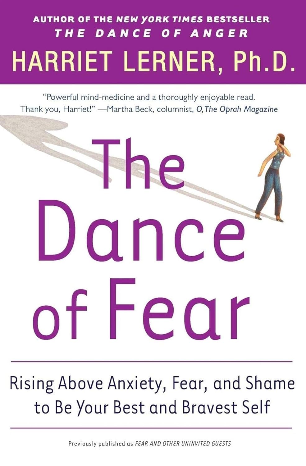 Book Cover - The Dance of Fear by Harriet Lerner