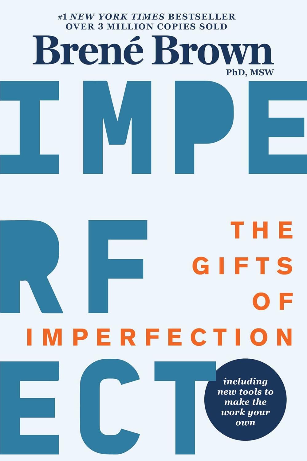Book Cover - The Gifts of Imperfection by Brene Brown